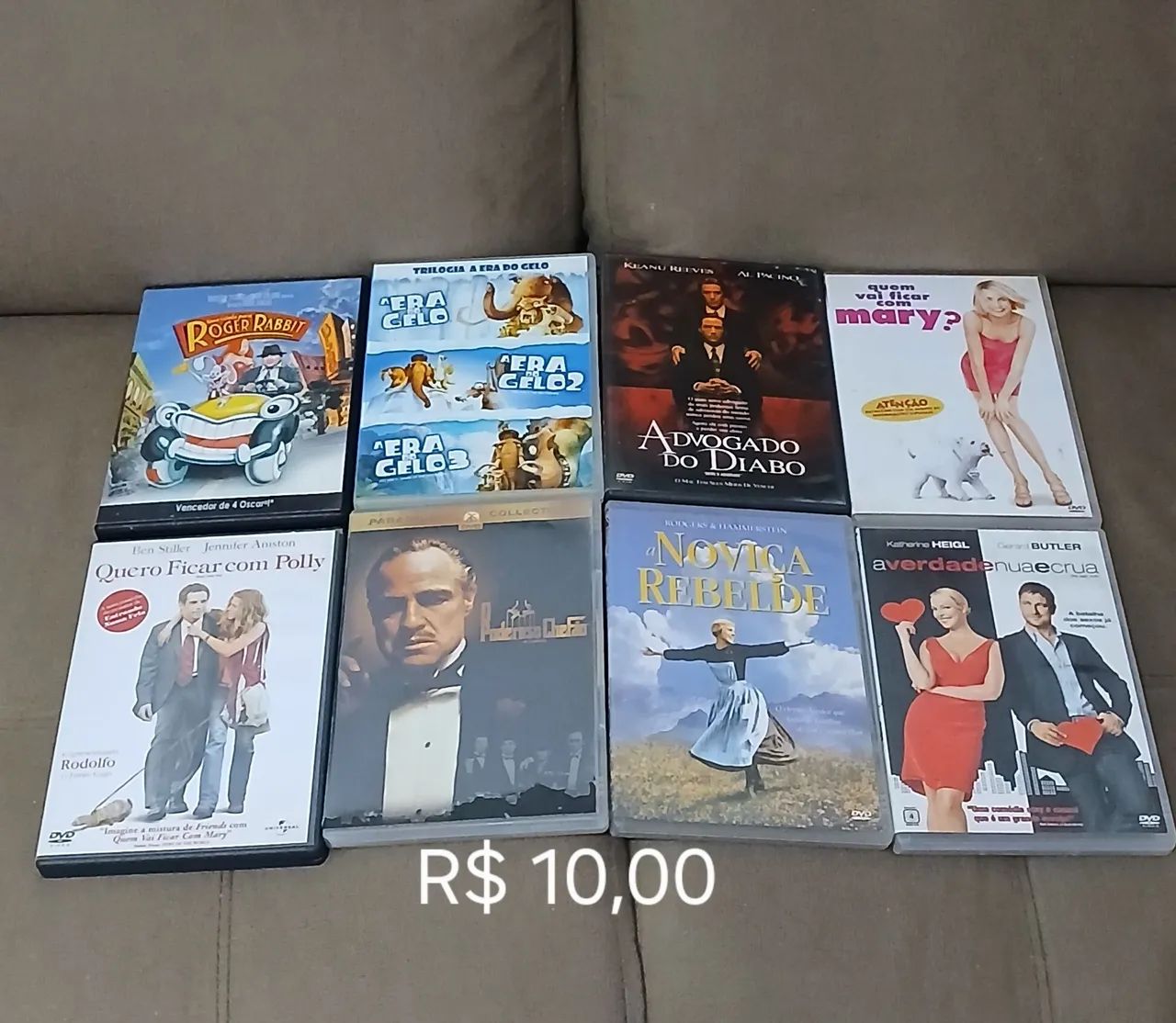 Dvds vários gêneros em ótimo estado 