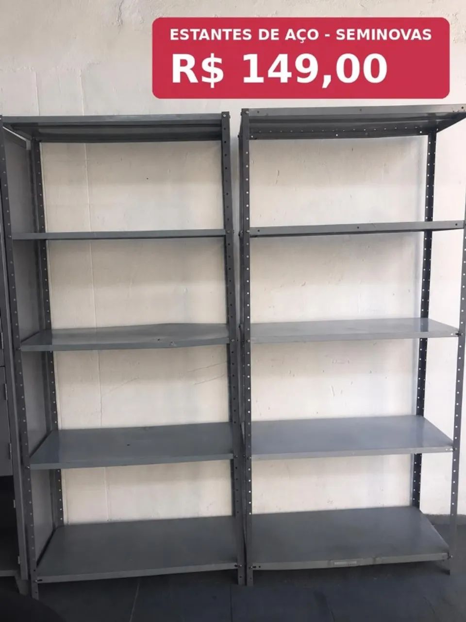 ESTANTE DE AÇO 