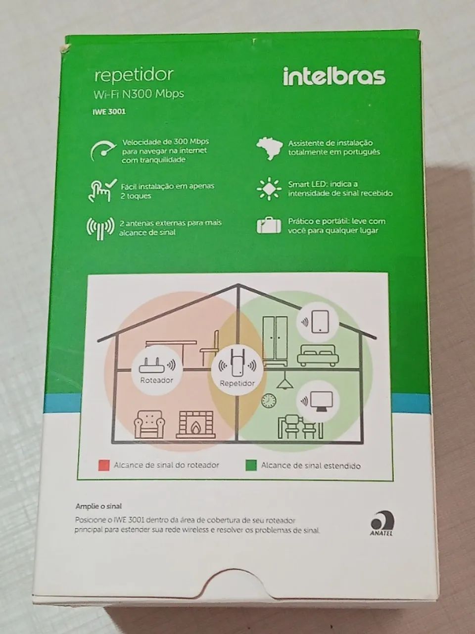 Repetidor WIFI Wireless Intelbras Iwe 3001 - Foto 2