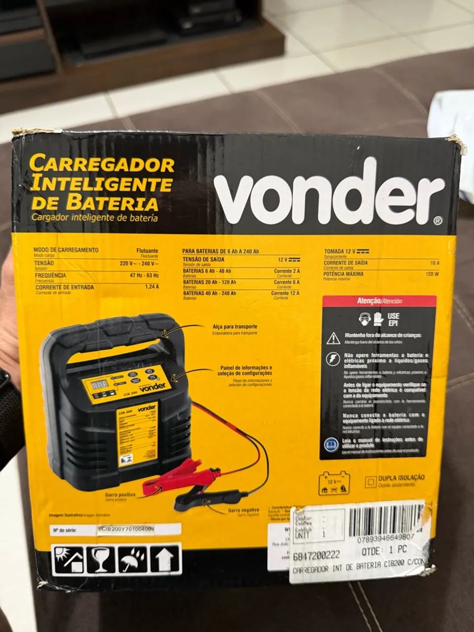 Carregador inteligente Vonder 220V - Foto 2