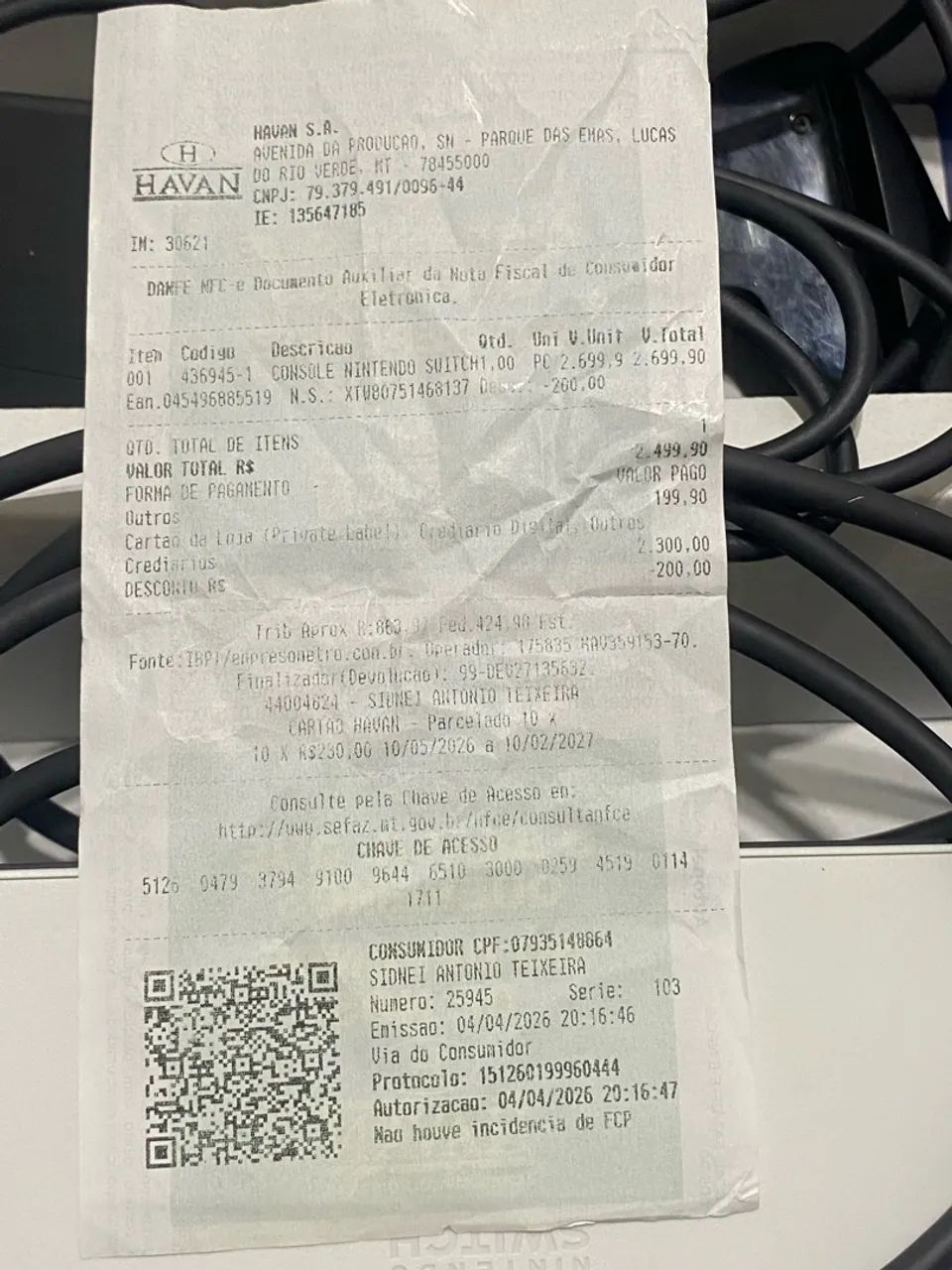Console Nintendo Switch Oled 64G - Foto 3