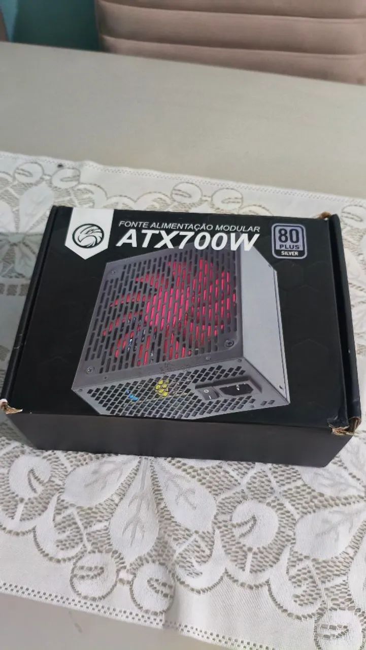 Fonte 700w Modular 80Plus Silver + Placa Mãe X99 - Foto 4