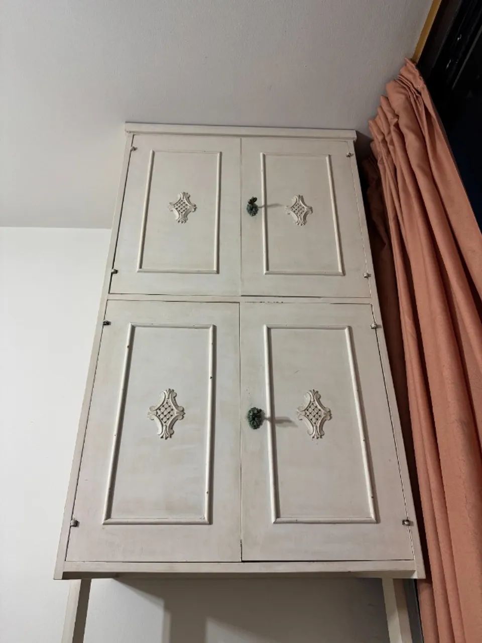 Conjunto Escrivaninha Clássica com Armário e Cadeira - Estilo Provençal - Foto 4