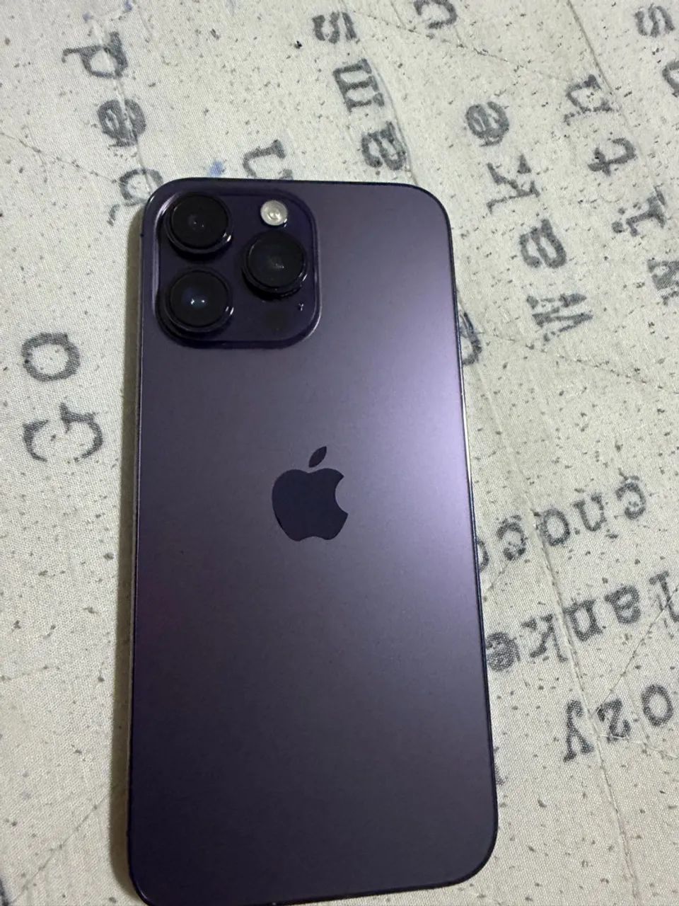 iPhone 14 Pro Max roxo 128gb bem conservado  - Foto 2