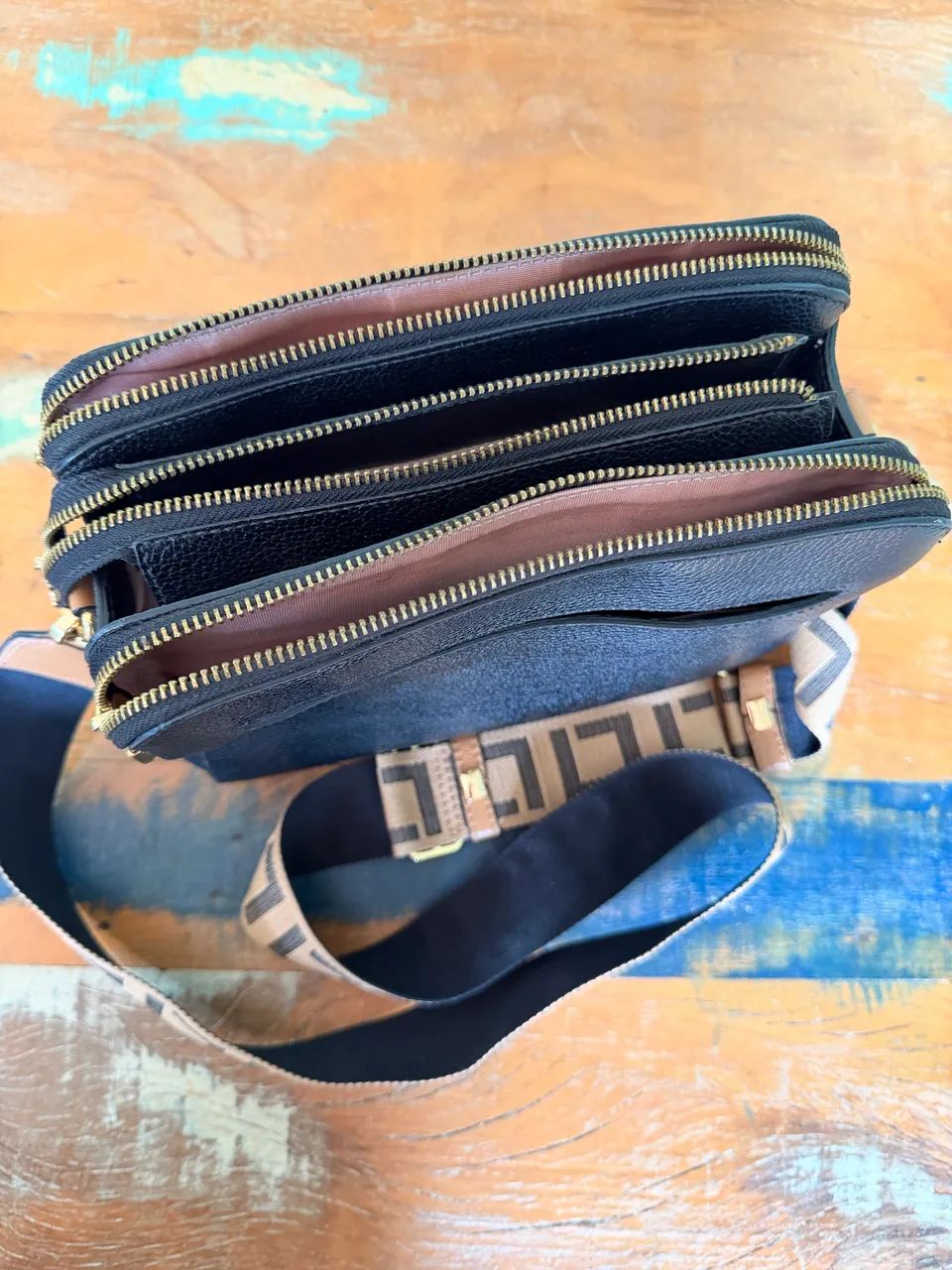 Bolsa Luz da Lua Original Preta | Alça Monograma - Foto 4