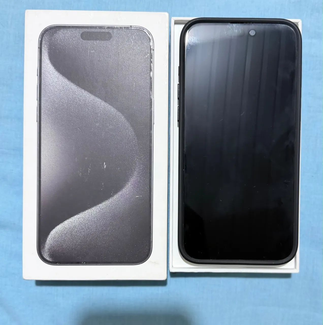 Vendo iphone 15 pro max 256 com NF e caixa  - Foto 2