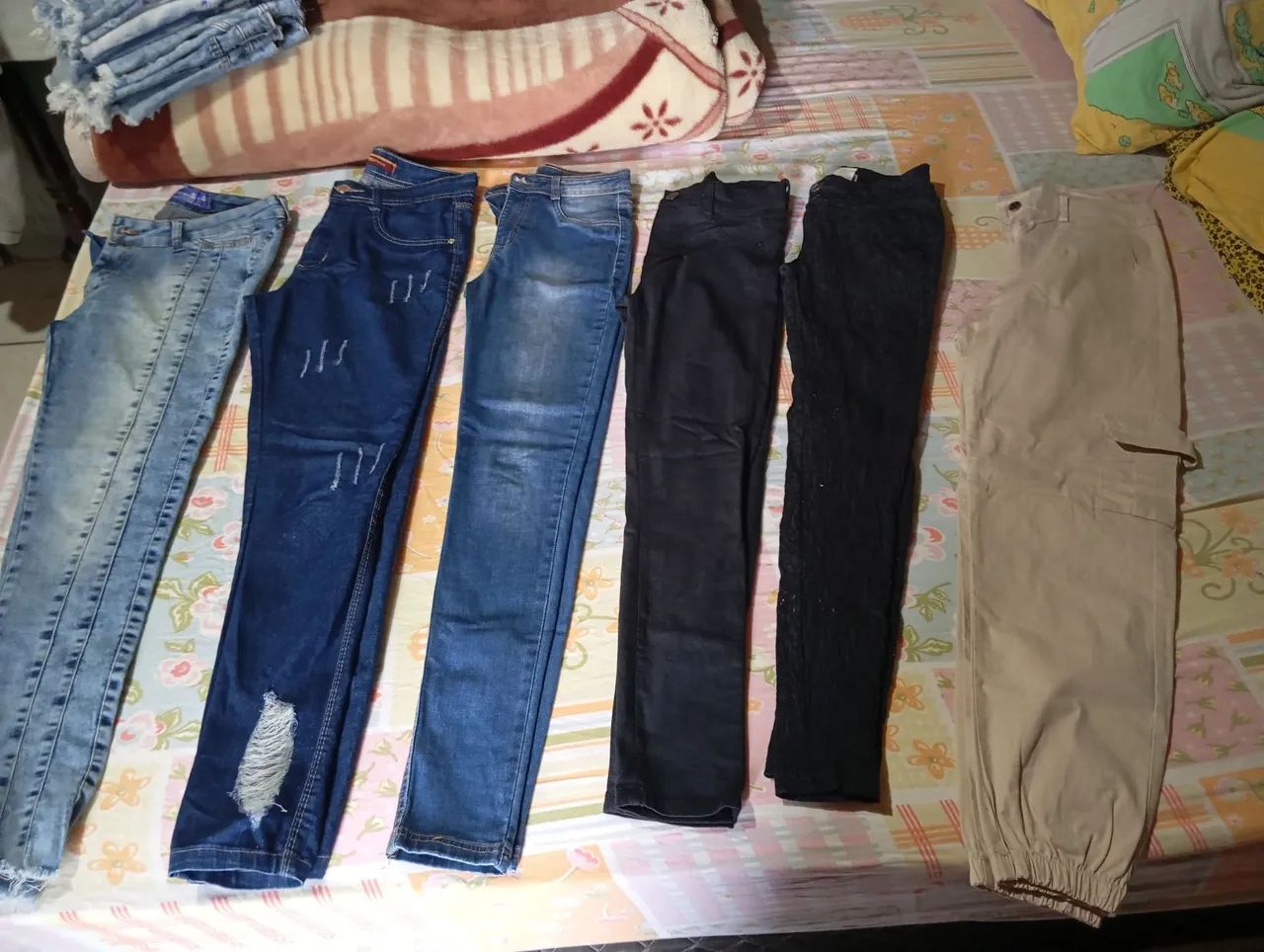 Calças e chortes