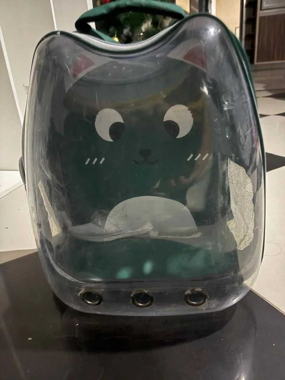 Mochila para transportar cachorros e gato  - Foto 2