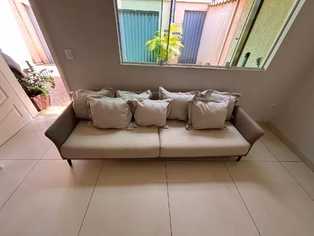 Sofá - 4 lugares em linho. - Foto 3