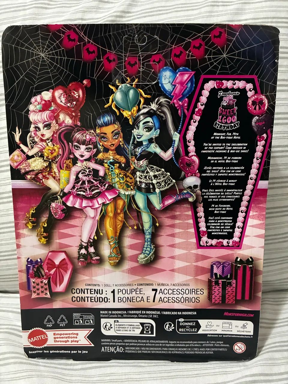 Boneca Monster High Cupido Asteria g3 básica - Lacrada - Foto 4