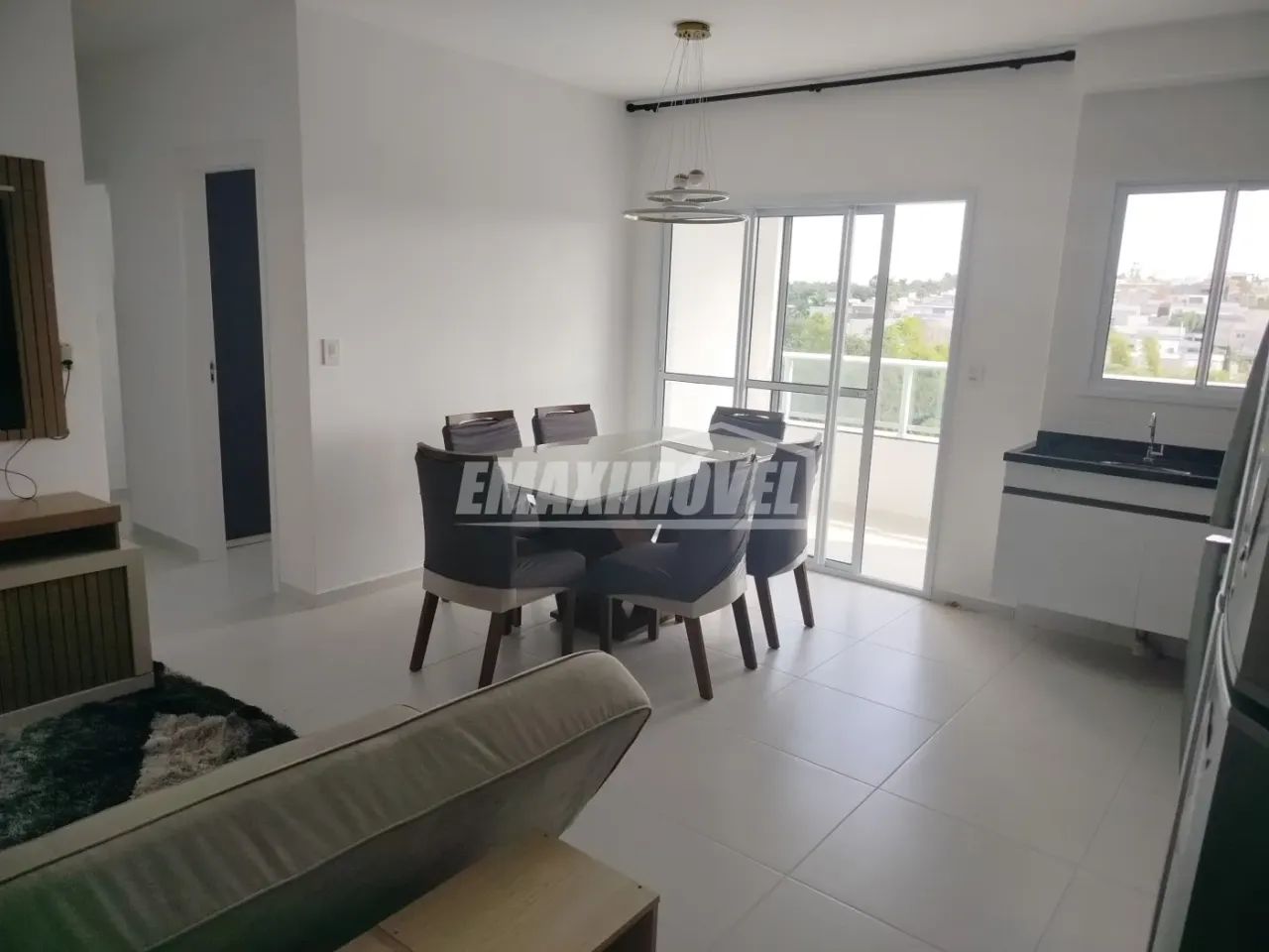 Apartamento mobiliado para alugar com 3 Quartos Edificio Concetto Campolim em Sorocaba/SP - Foto 3