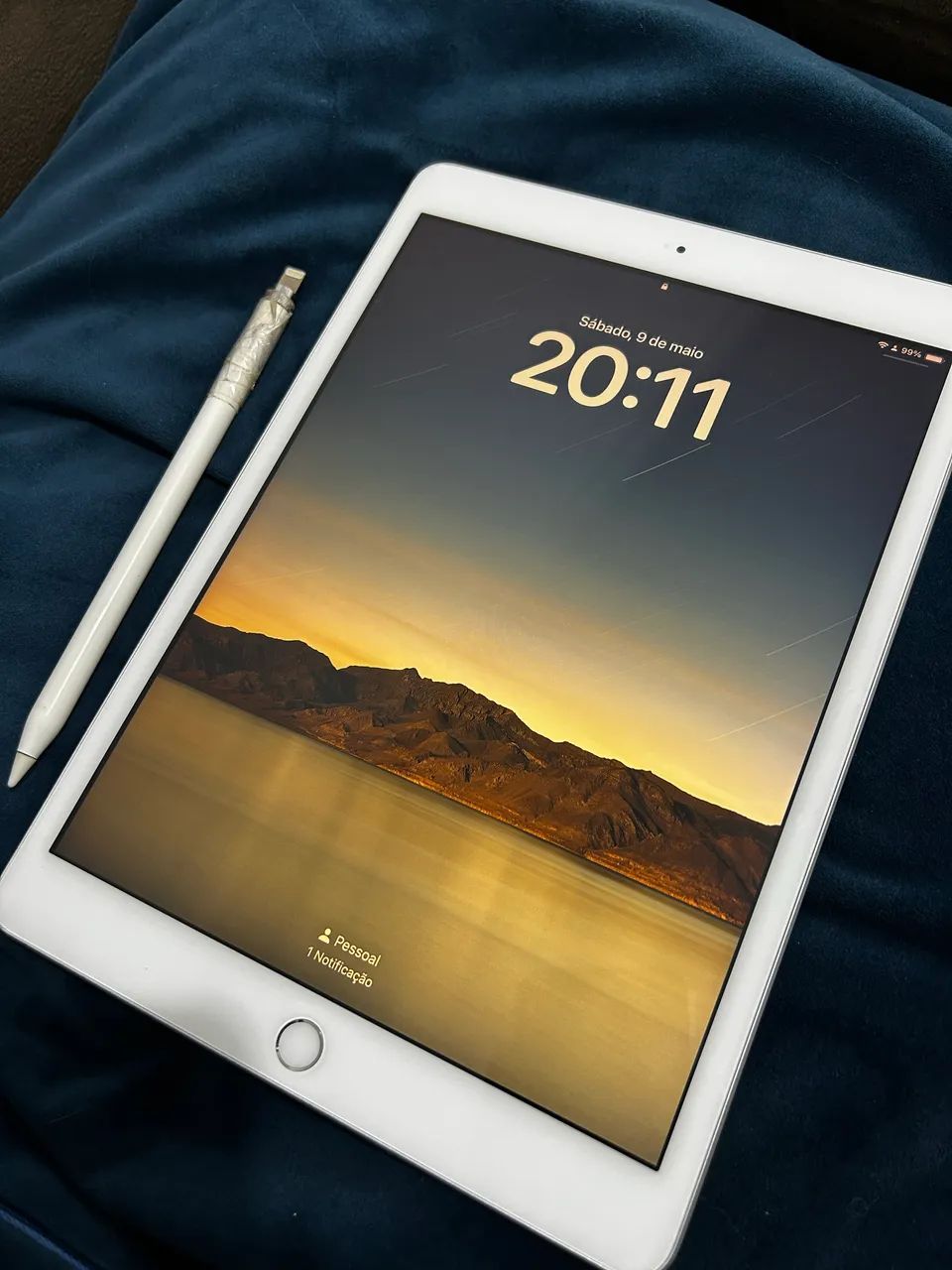 iPad 8? geração - 32GB + Apple Pencil 1 - Tablets e E-Readers