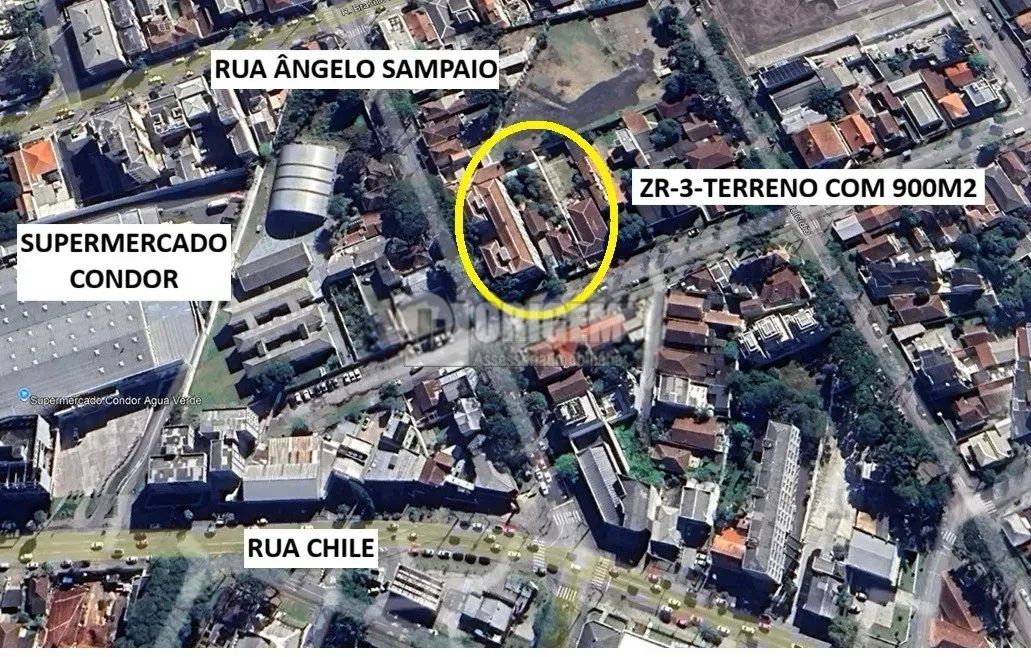 Terreno ZR-3 em localização estratégica no Água Verde!!! - Foto 7
