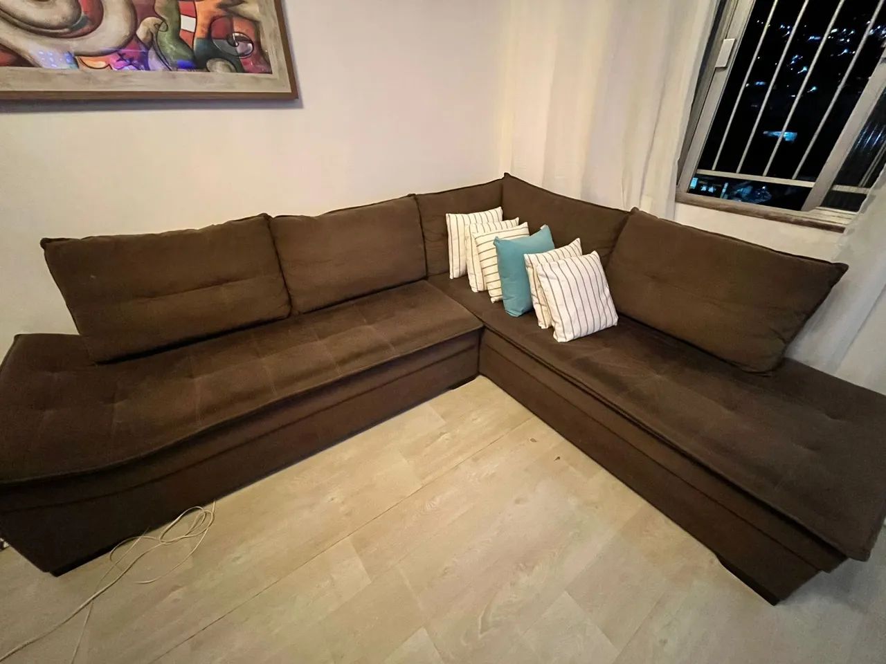 Sofá em L