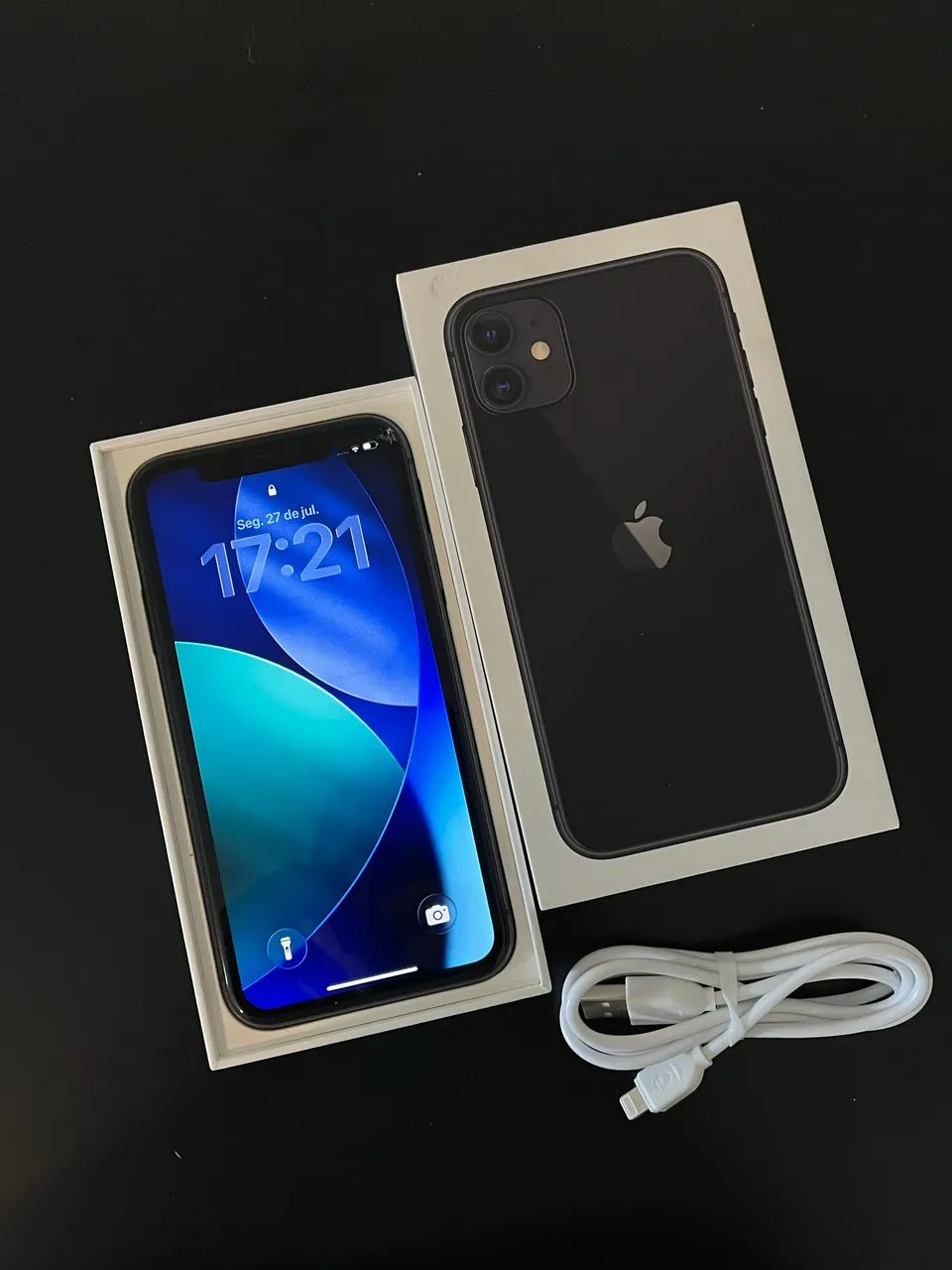iPhone 11 black tudo original  - Foto 2