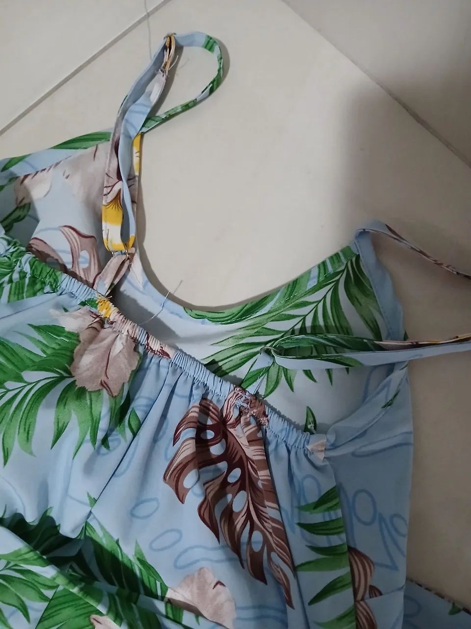 Vestido longo floral M - Foto 3