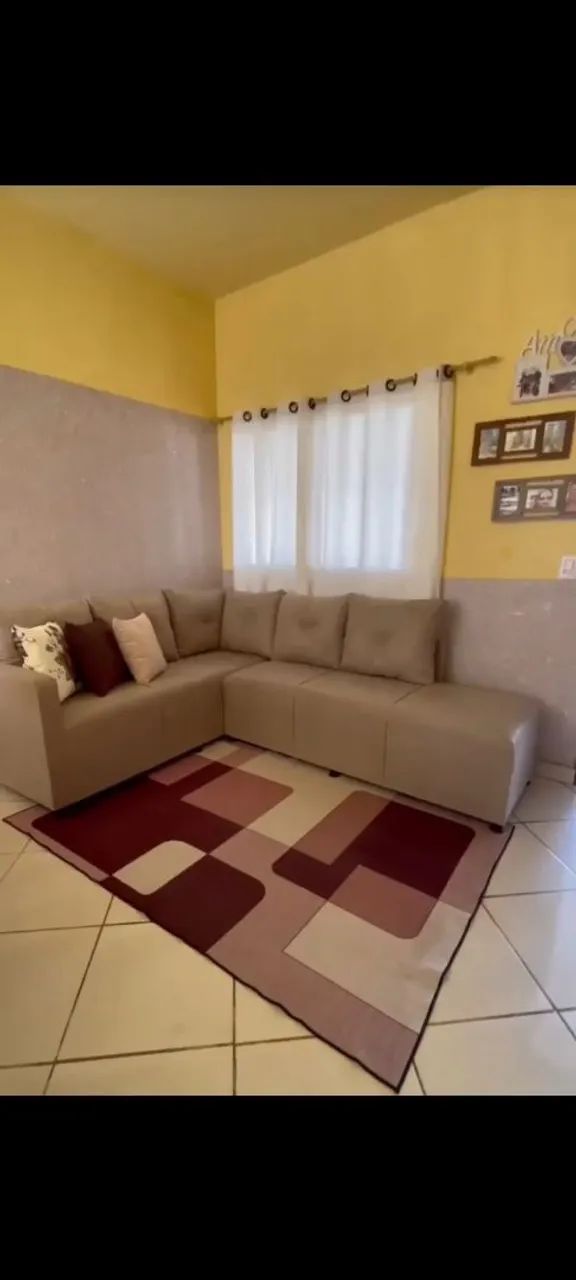 Sofá de canto PÉROLA (2.47x1.87) Super espaçoso! Contato WhatsApp * - Foto 2