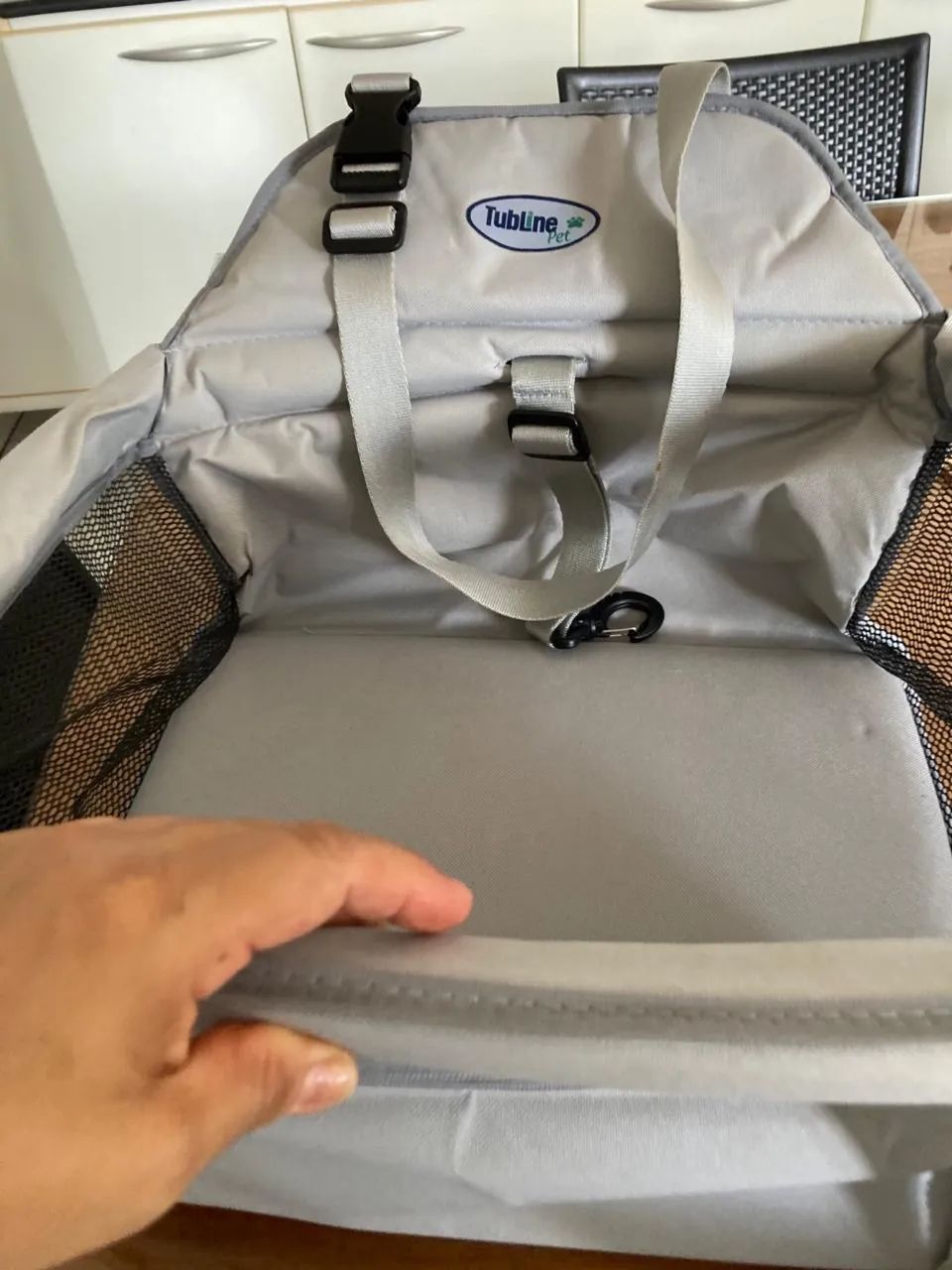 Cadeirinha de carro para cachorro pequeno  - Foto 5