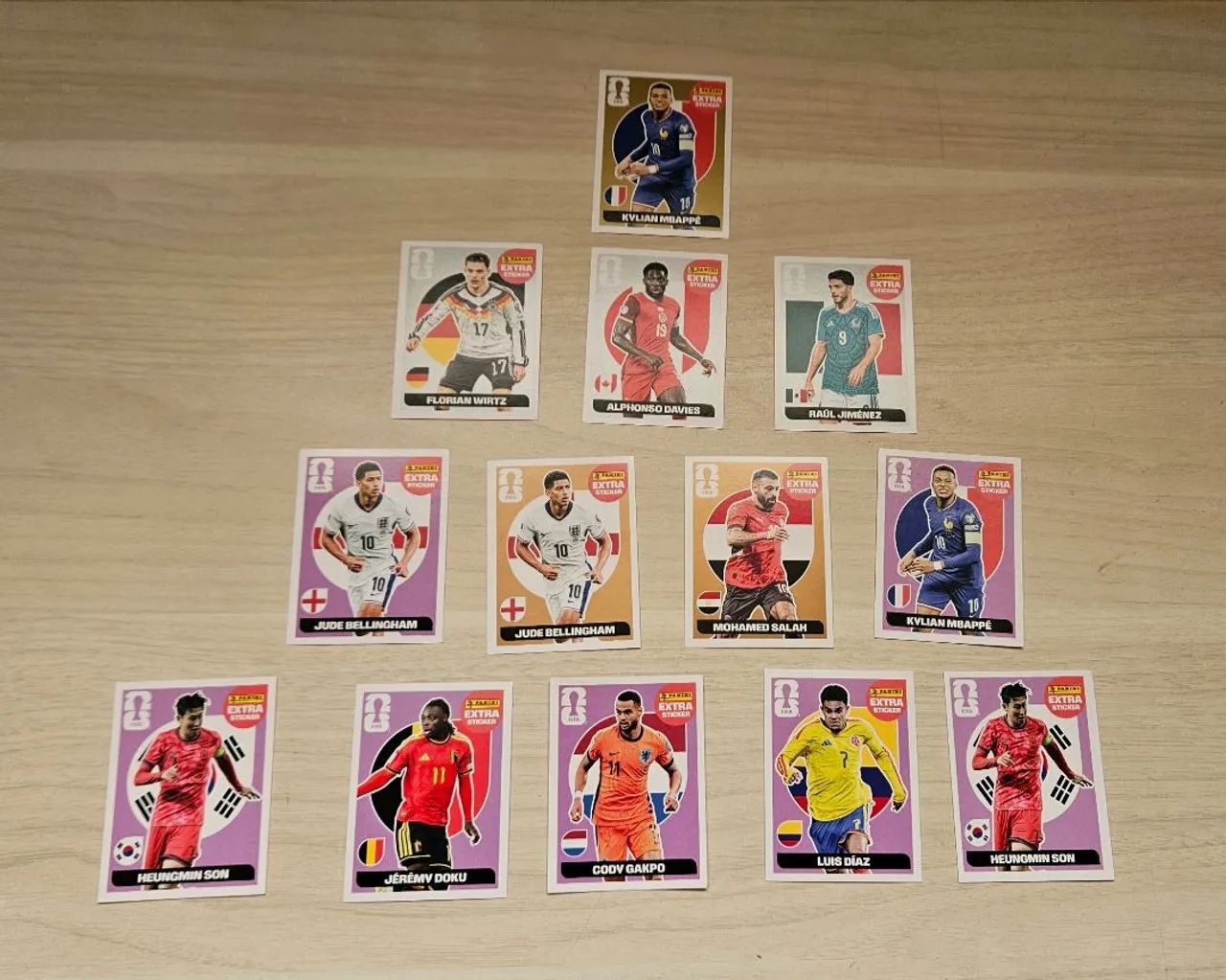 Figurinhas Legend Copa 2026 (EXTRA) - VALORES A NEGOCIAR
