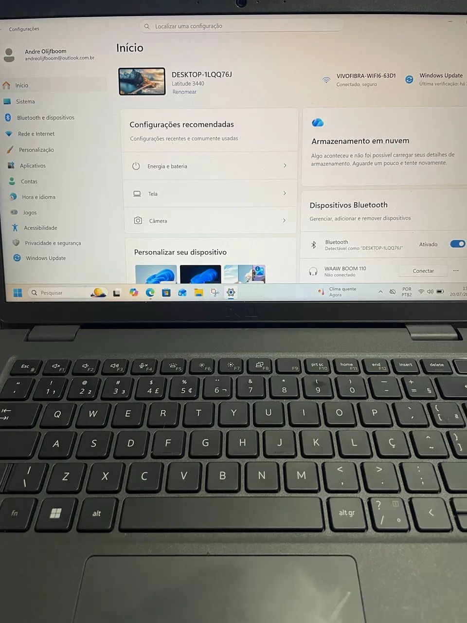 Notebook Dell