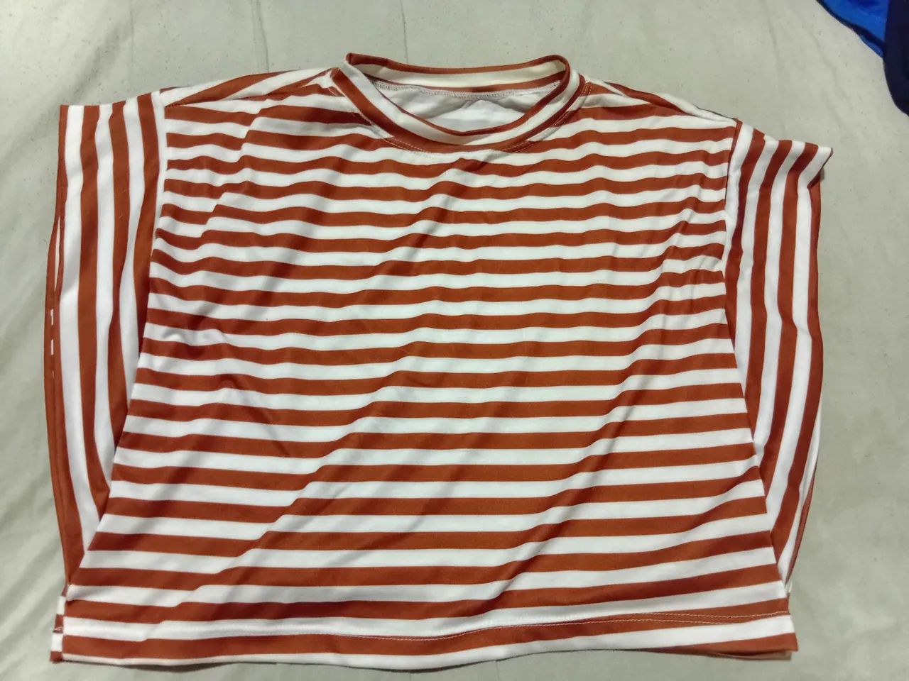 Camisa listrada tam. Único (P ao G) - Foto 2