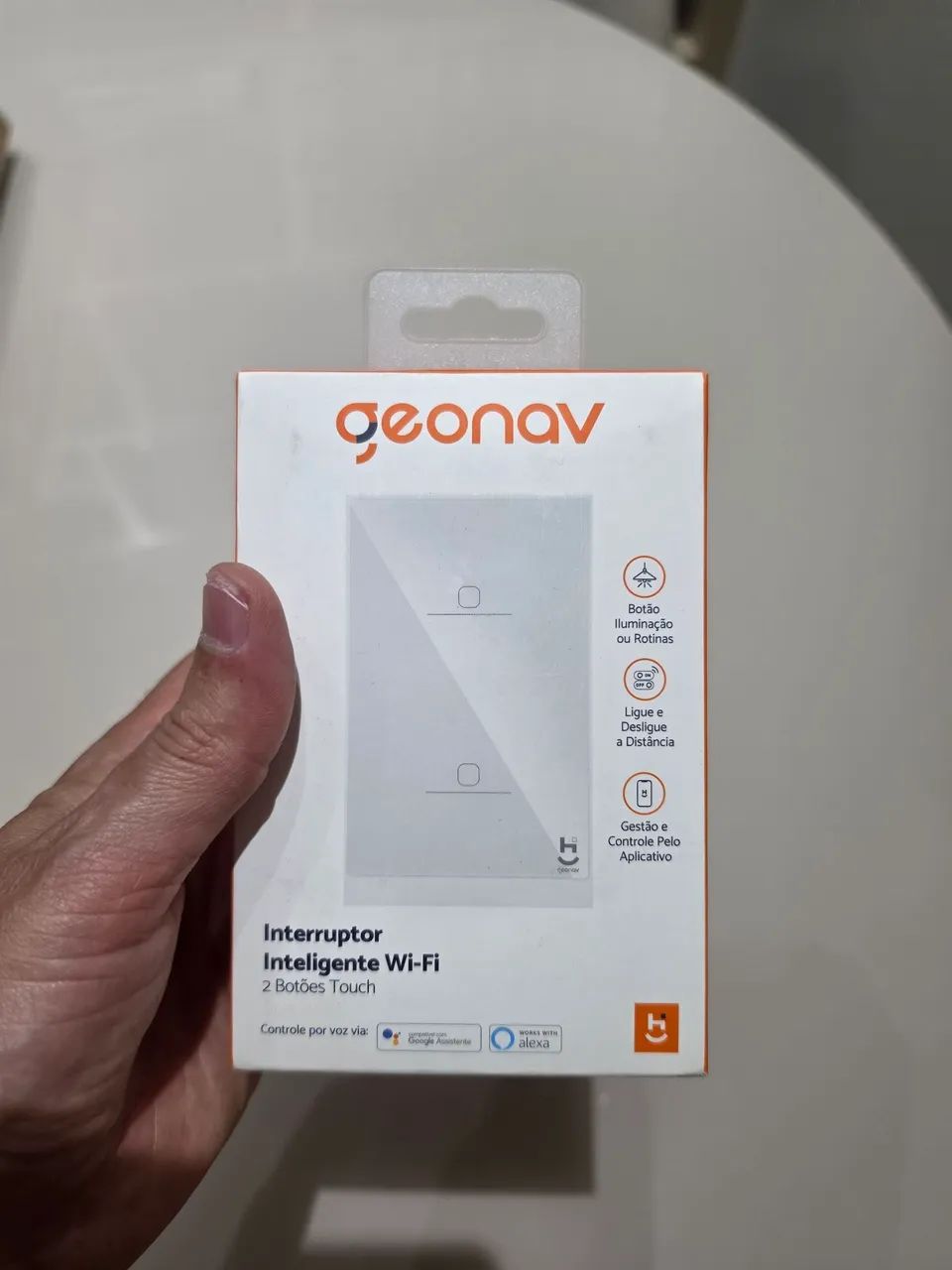 Interruptor Inteligente Geonav 2 botões