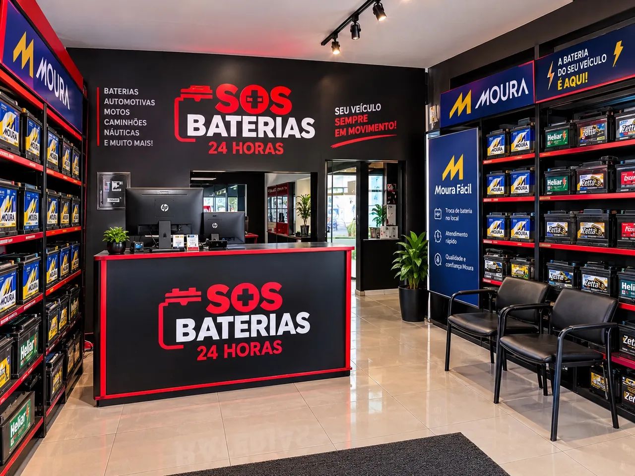 Bateria Nova e Recondicionado(usada) - Foto 5