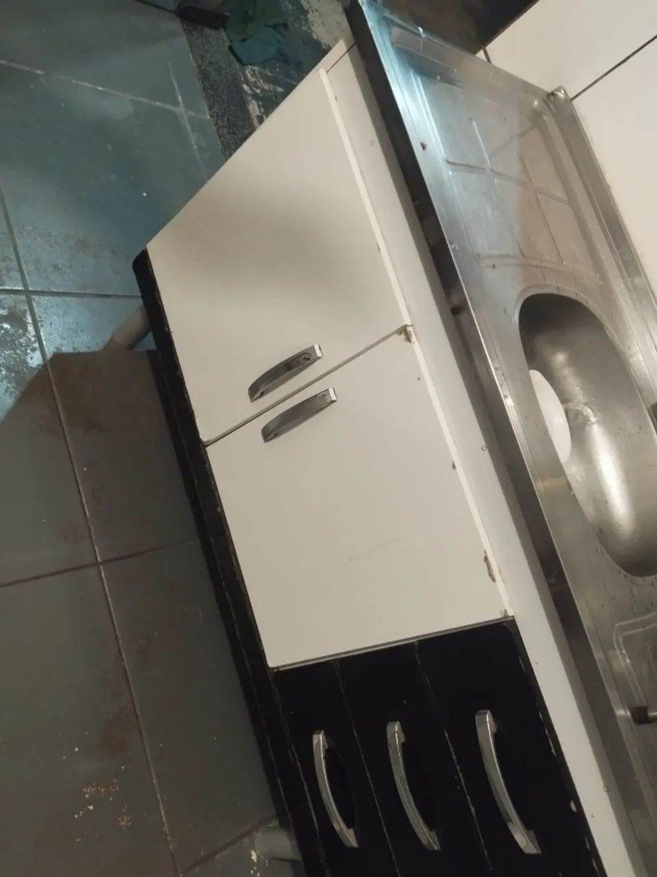 Pia com balcão 1.20
