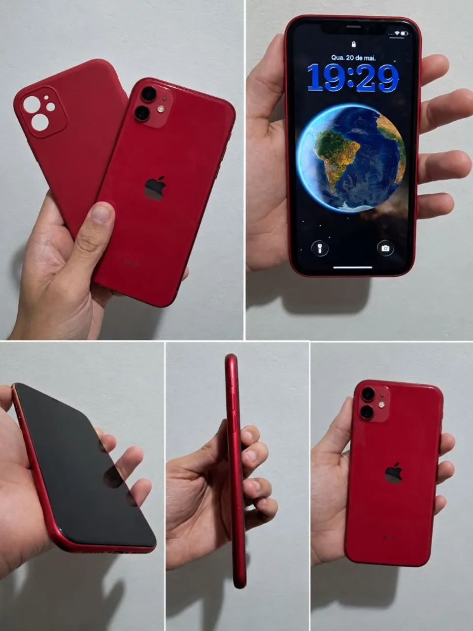 iPhone 11 RED 64GB Tudo Funcionando - Celulares e Smartphones