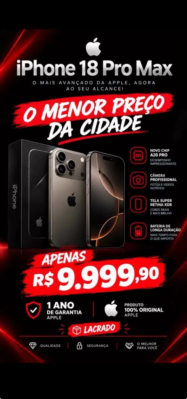 iPhone 18 Pro Max LACRADO