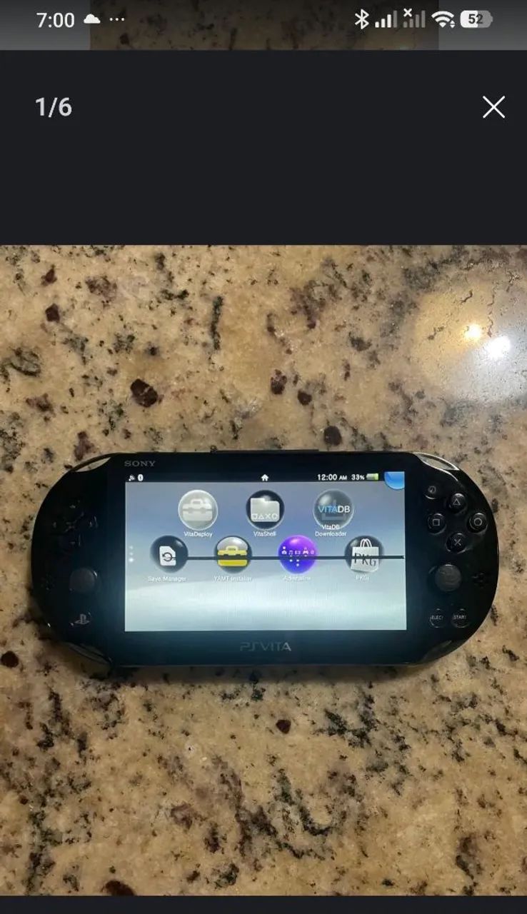 Psvita com defeito 