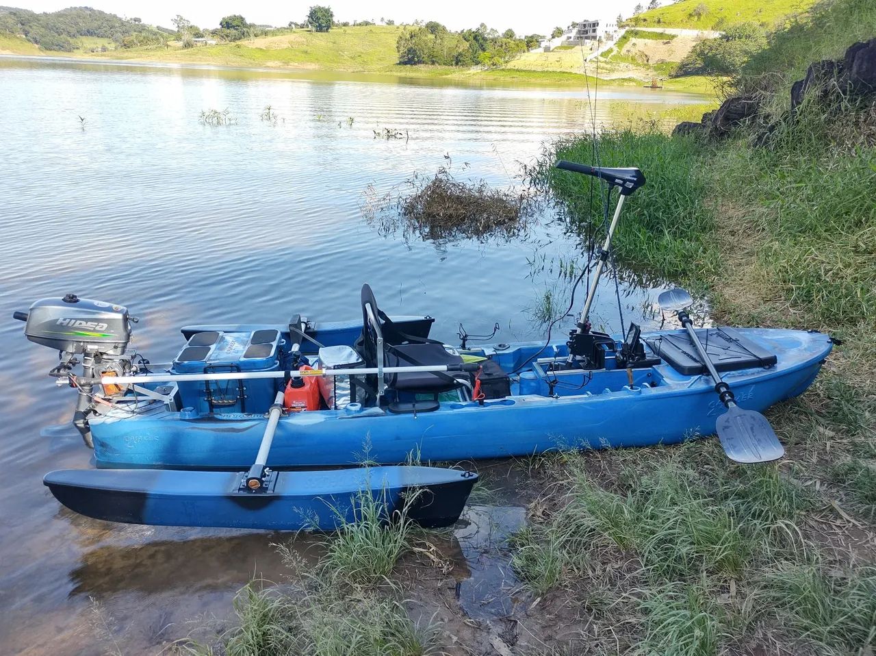 Caiaque de pesca 