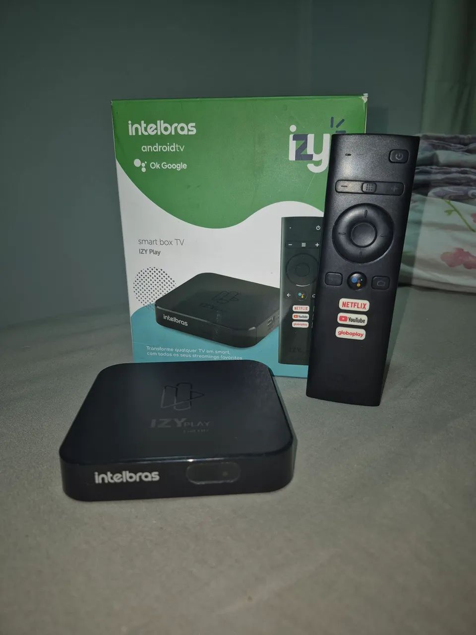 Smart TV Box Intelbras Android Com Chromecast Integrado C/Caixa