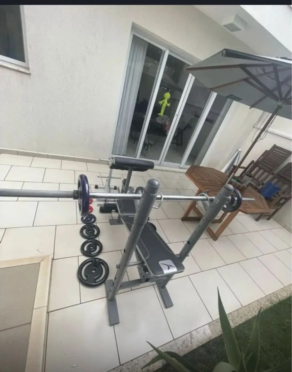 Aparelho de musculação Decathlon