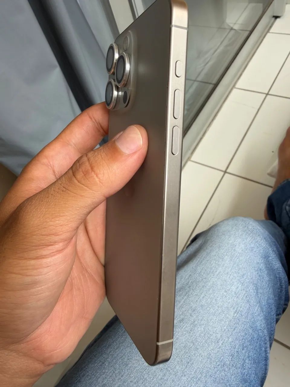 iPhone 15 pro max todo original cor natural  - Foto 4