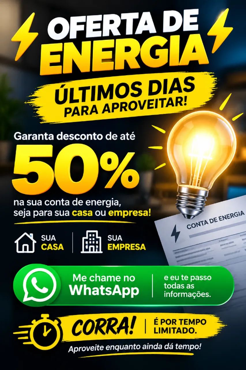 DESCONTO DA CONTA DE LUZ