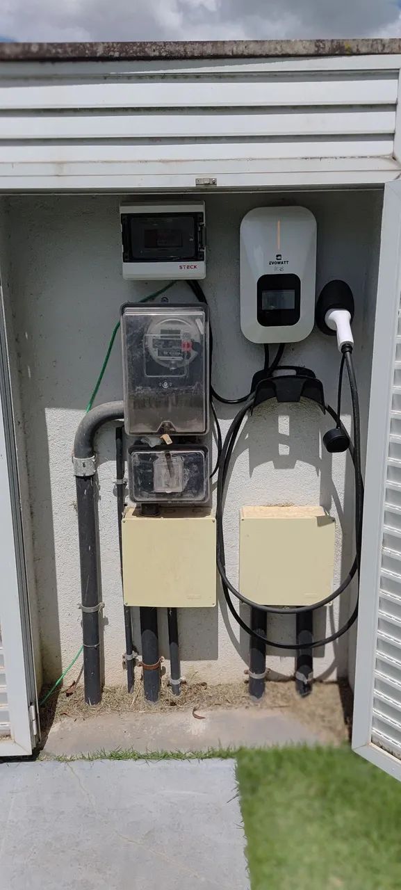 Kit Wallbox carregador + Quadro Steck - Foto 4