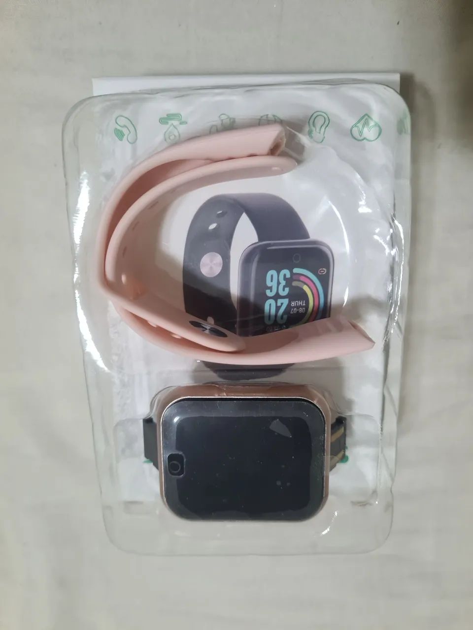 Smartwatch D20 Y68 Plus - Foto 3