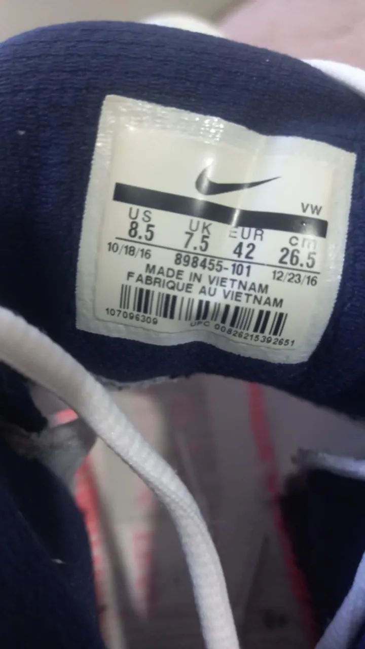 Tênis Nike Air Precision branco Número 40 seminovo. - Foto 2