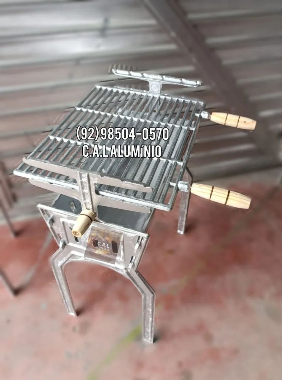Churrasqueira de aluminio  - Foto 5