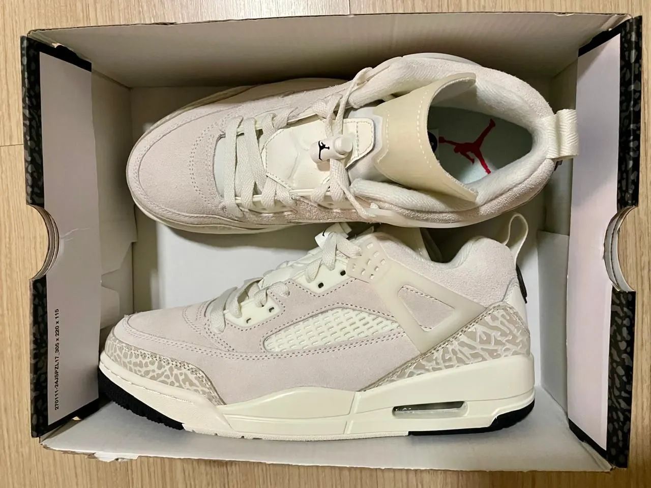 Air Jordan Spizike Low Sail Suede - Foto 3