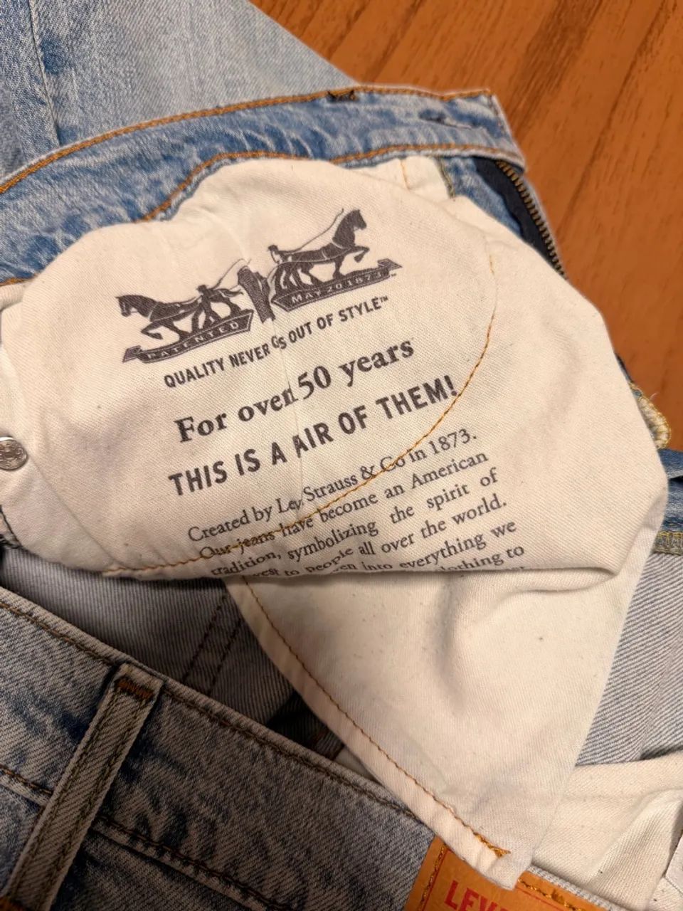 Calça Levis 505 Tamanho 40 - Foto 4