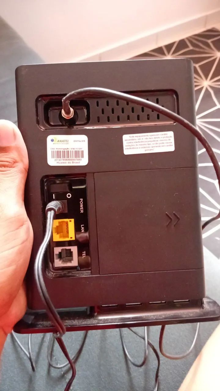 modem roteador Wi-Fi 4G Huawei E5172 - Foto 3