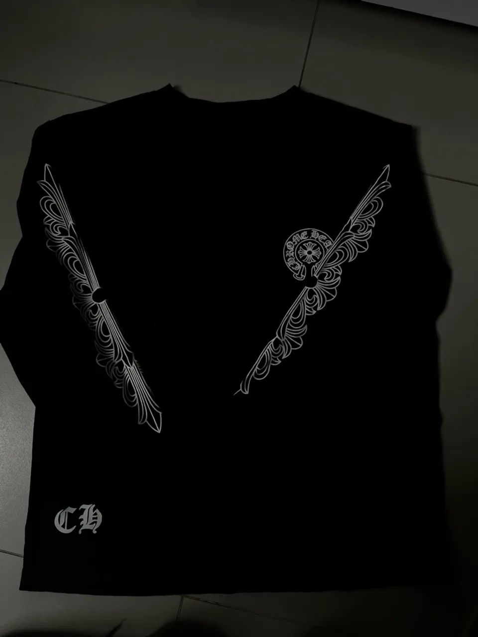 Long sleeve chrome hearts - Foto 2