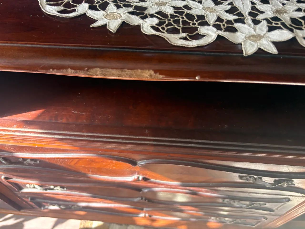 Buffet de madeira maciça  - Foto 4