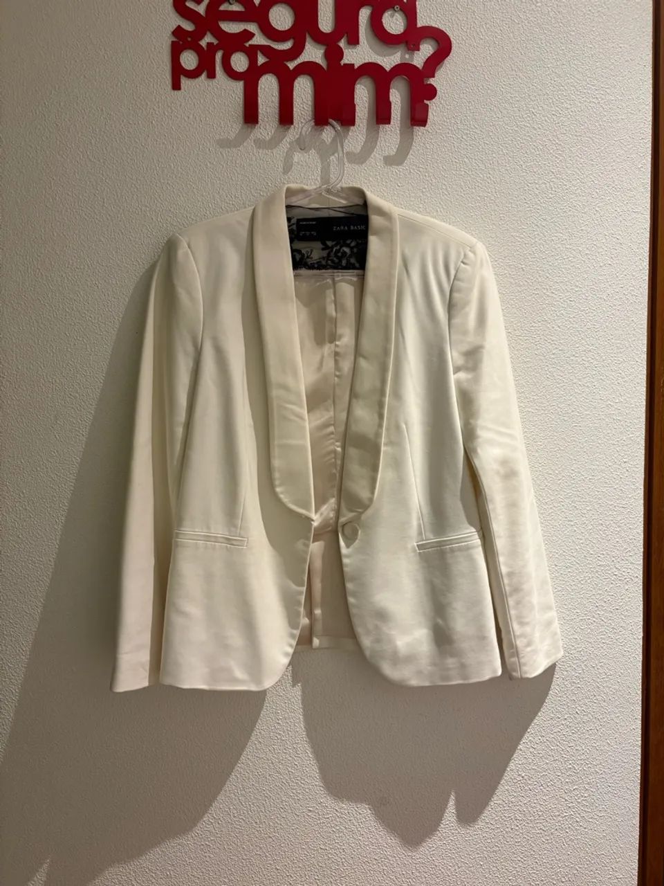 Blazer Zara Branco