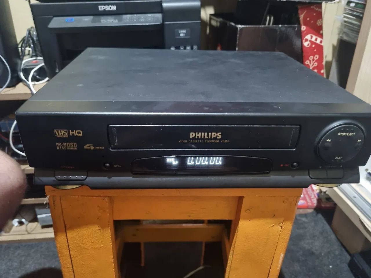 VHS Philips Usado Sem funcionar