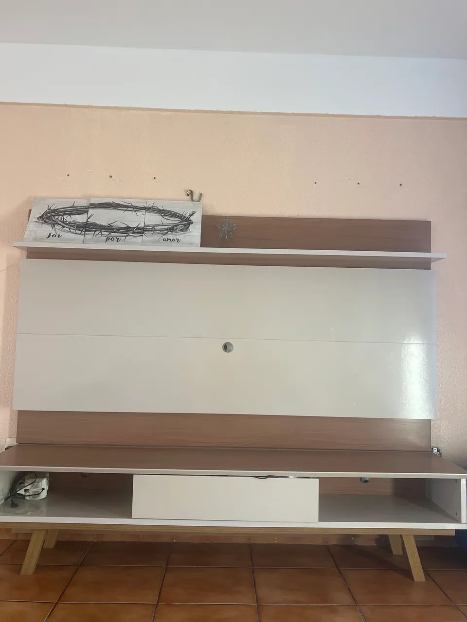Painel para TV home com pés