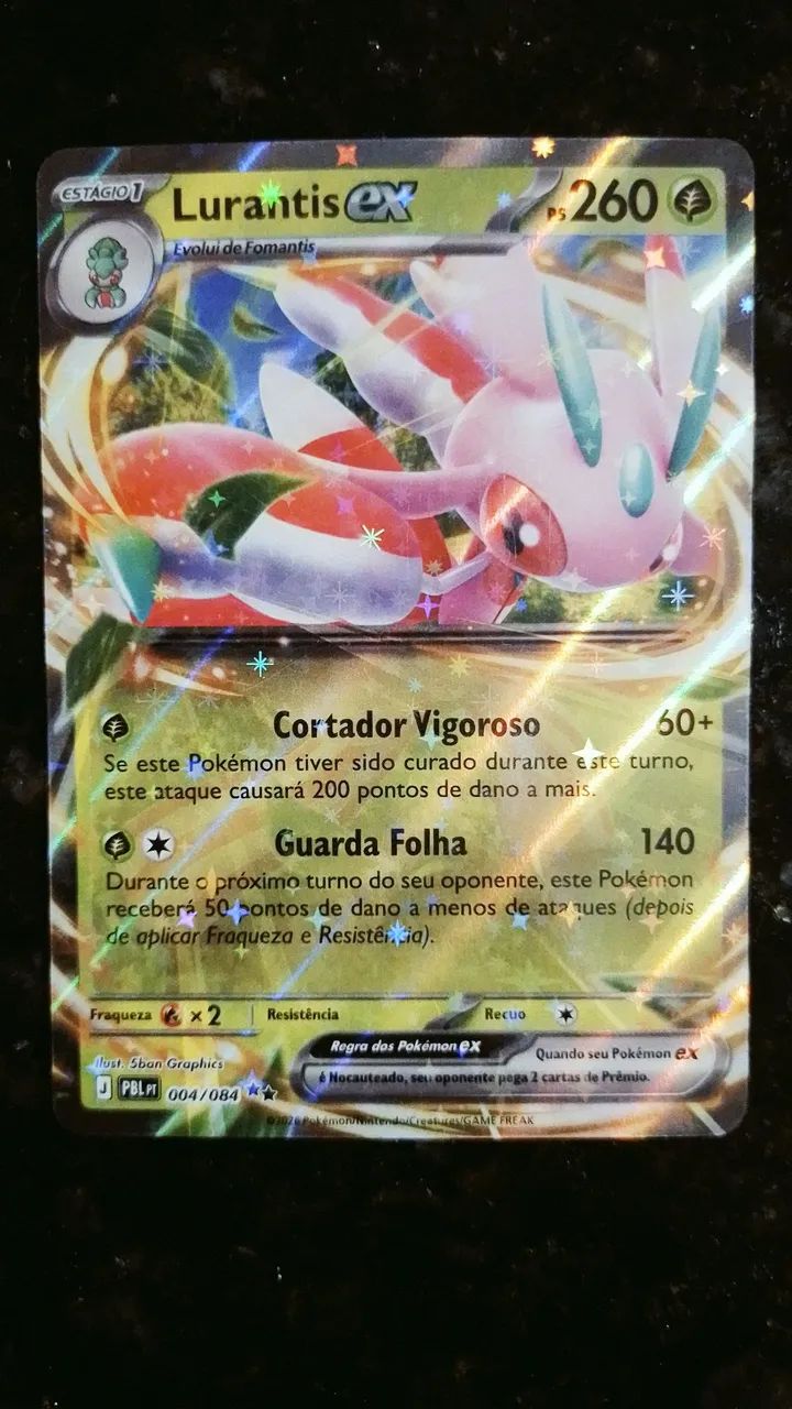 Carta Multi rara Lurantis Ex Tipo planta (?) 004/084  - Foto 5