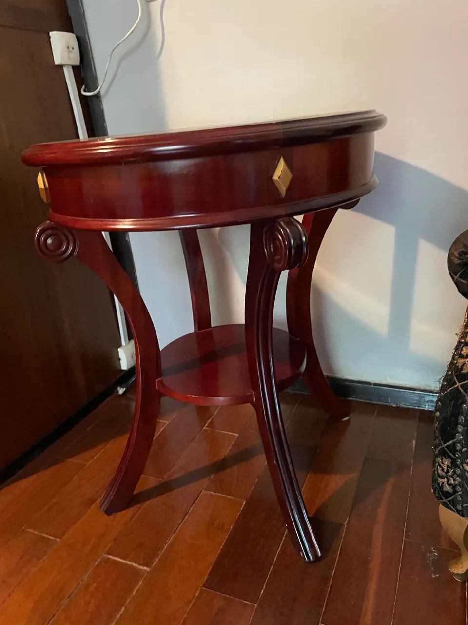 Mesa lateral clássica vintage estilo inglês  - Foto 3